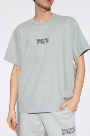 shirt Helmut Lang - Grey Printed T - SchaferandweinerShops